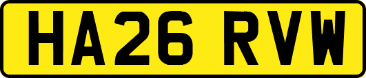 HA26RVW