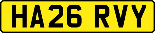 HA26RVY