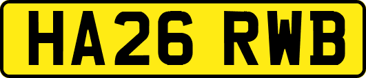 HA26RWB