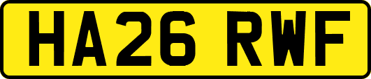 HA26RWF