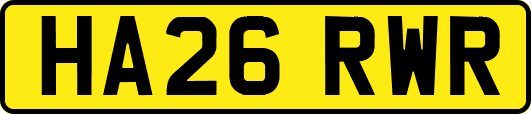 HA26RWR