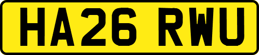 HA26RWU