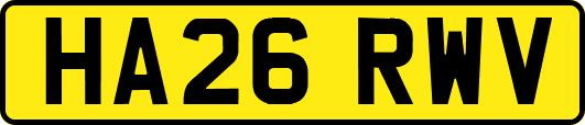 HA26RWV
