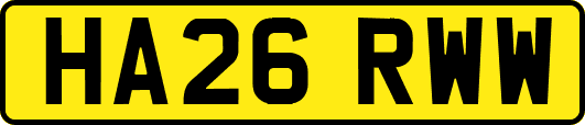 HA26RWW