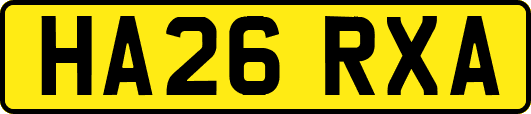 HA26RXA