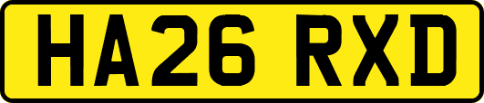 HA26RXD