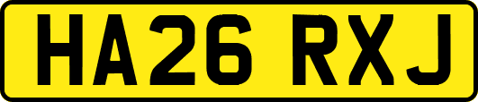 HA26RXJ