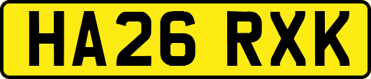 HA26RXK