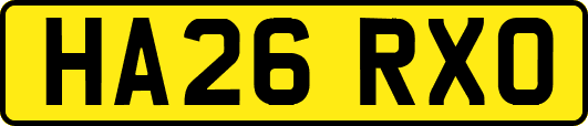 HA26RXO
