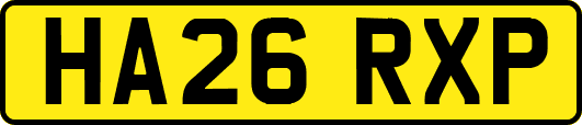 HA26RXP