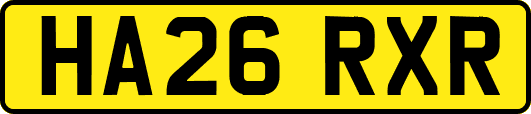 HA26RXR