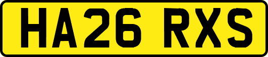 HA26RXS