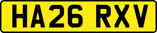 HA26RXV
