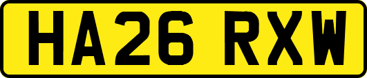 HA26RXW