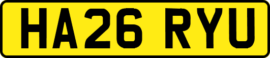 HA26RYU
