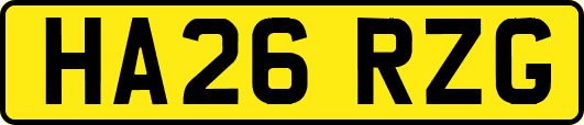 HA26RZG