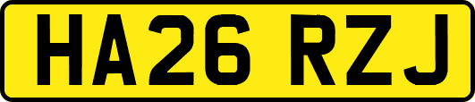 HA26RZJ