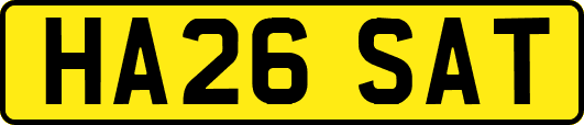 HA26SAT
