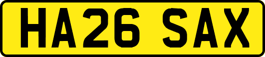 HA26SAX