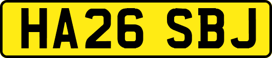 HA26SBJ