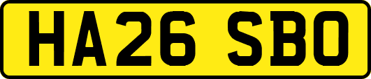 HA26SBO
