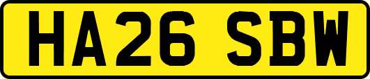 HA26SBW