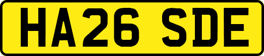HA26SDE