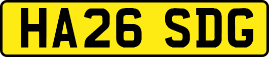 HA26SDG
