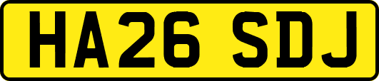 HA26SDJ