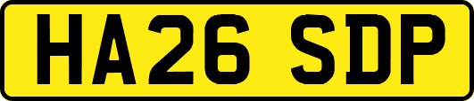 HA26SDP