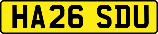 HA26SDU