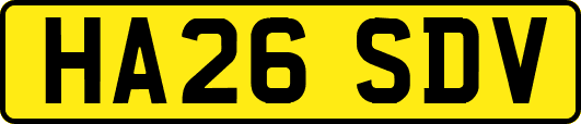HA26SDV