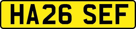 HA26SEF
