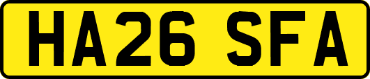 HA26SFA