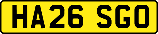 HA26SGO
