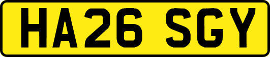 HA26SGY