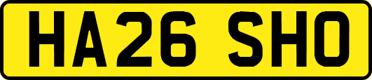 HA26SHO