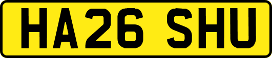 HA26SHU