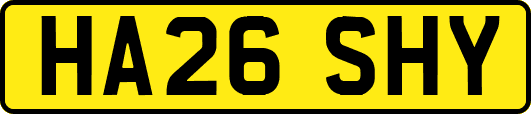 HA26SHY