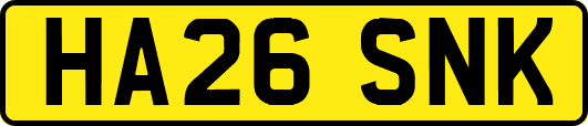 HA26SNK