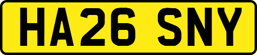 HA26SNY