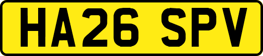 HA26SPV