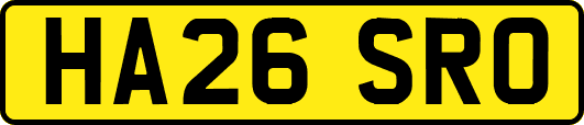 HA26SRO