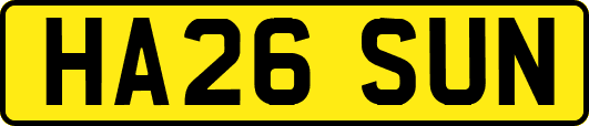 HA26SUN