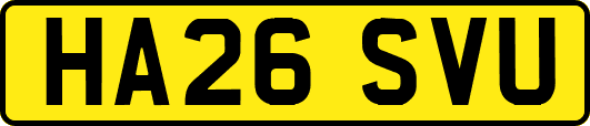 HA26SVU