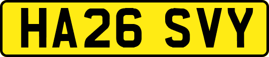 HA26SVY