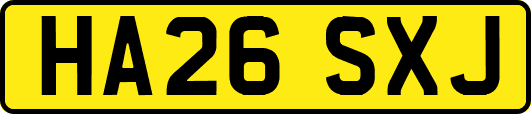 HA26SXJ