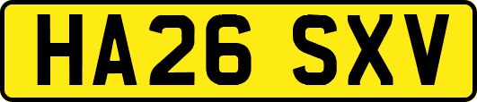 HA26SXV