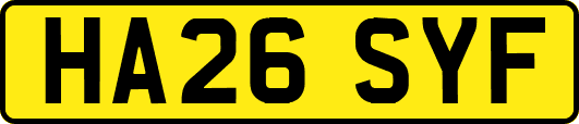 HA26SYF