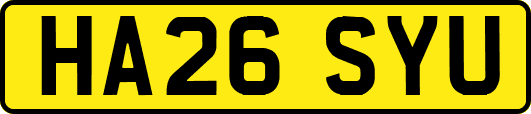 HA26SYU